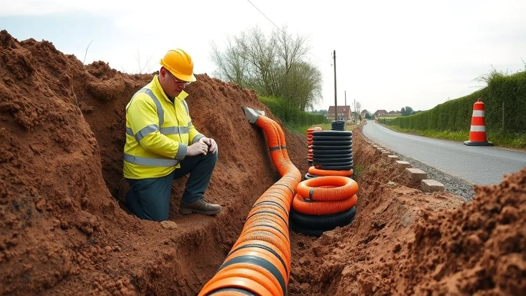 Electric Ducting Installation in West Malling | Power Supply Cable Ducting
